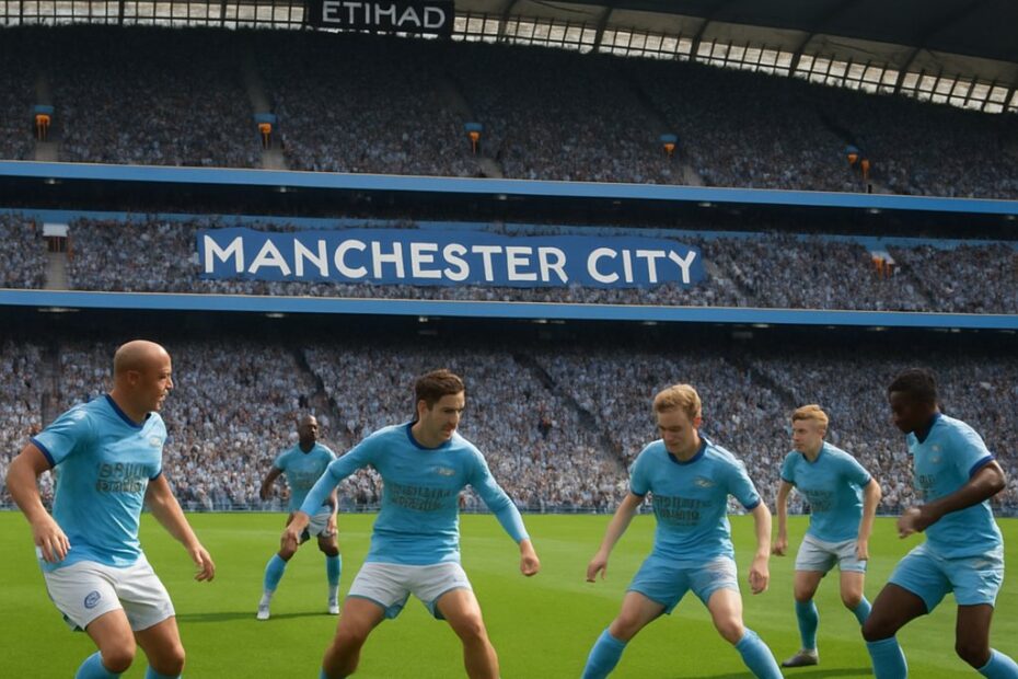 Ilustrasi Peremajaan Lini Tengah Man City dengan Zeusbola Rp7,7T
